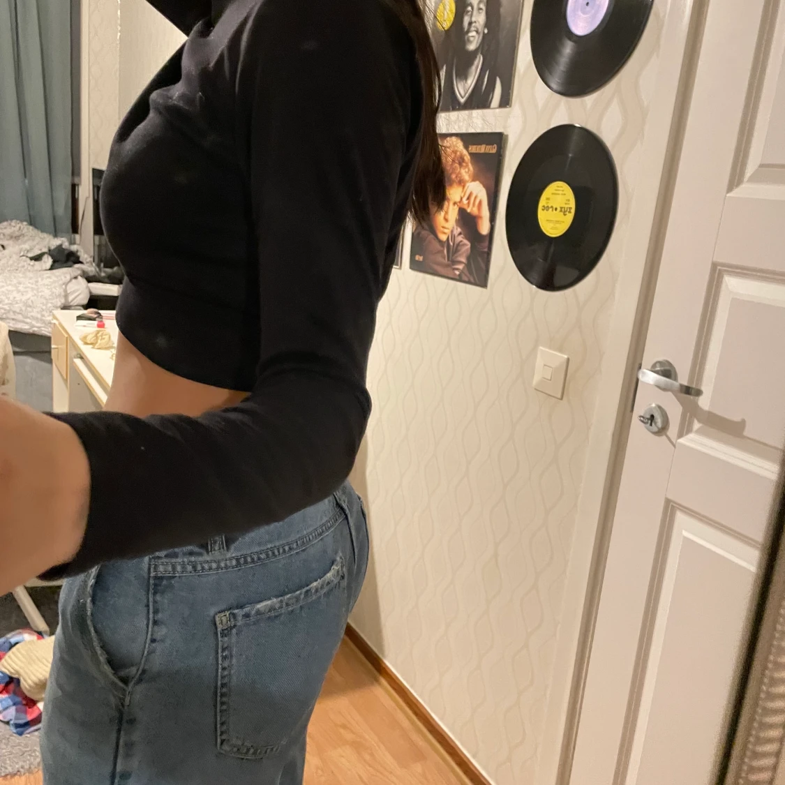 topp med öppenrygg - 90