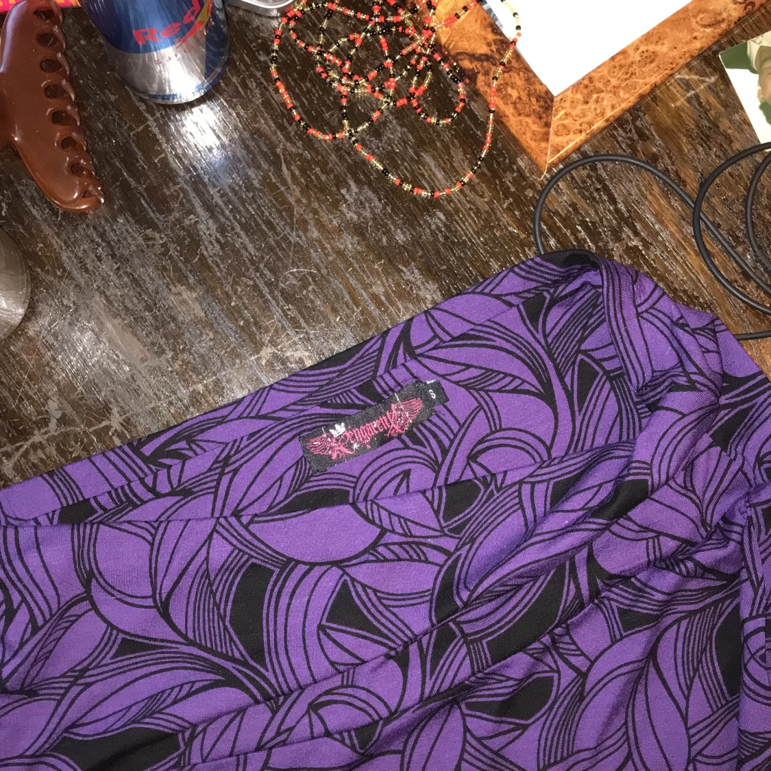 Lila Y2k emo kjol - 90