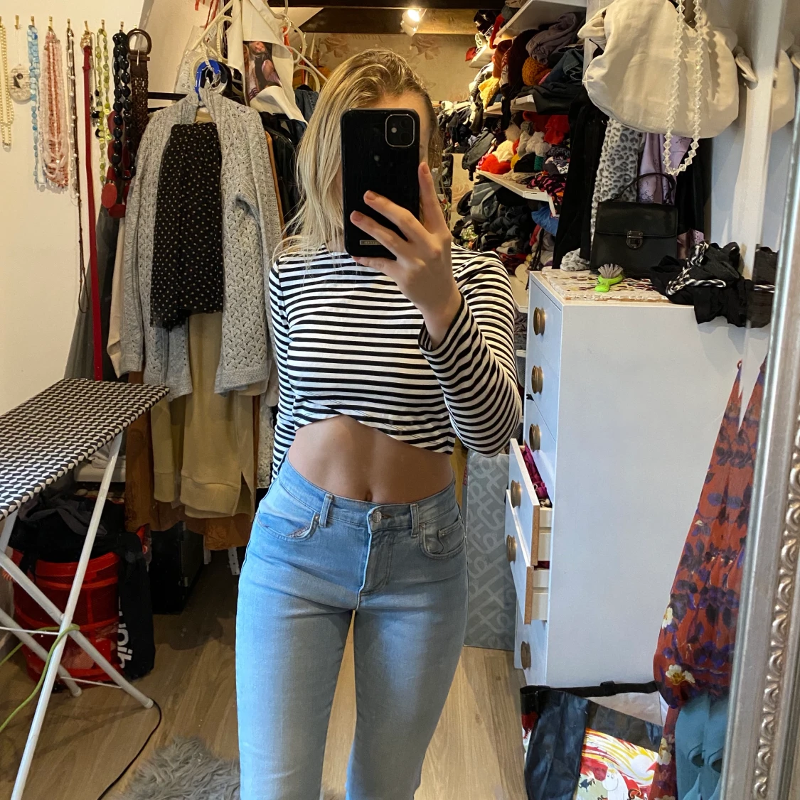 Cropped tröja  - 90