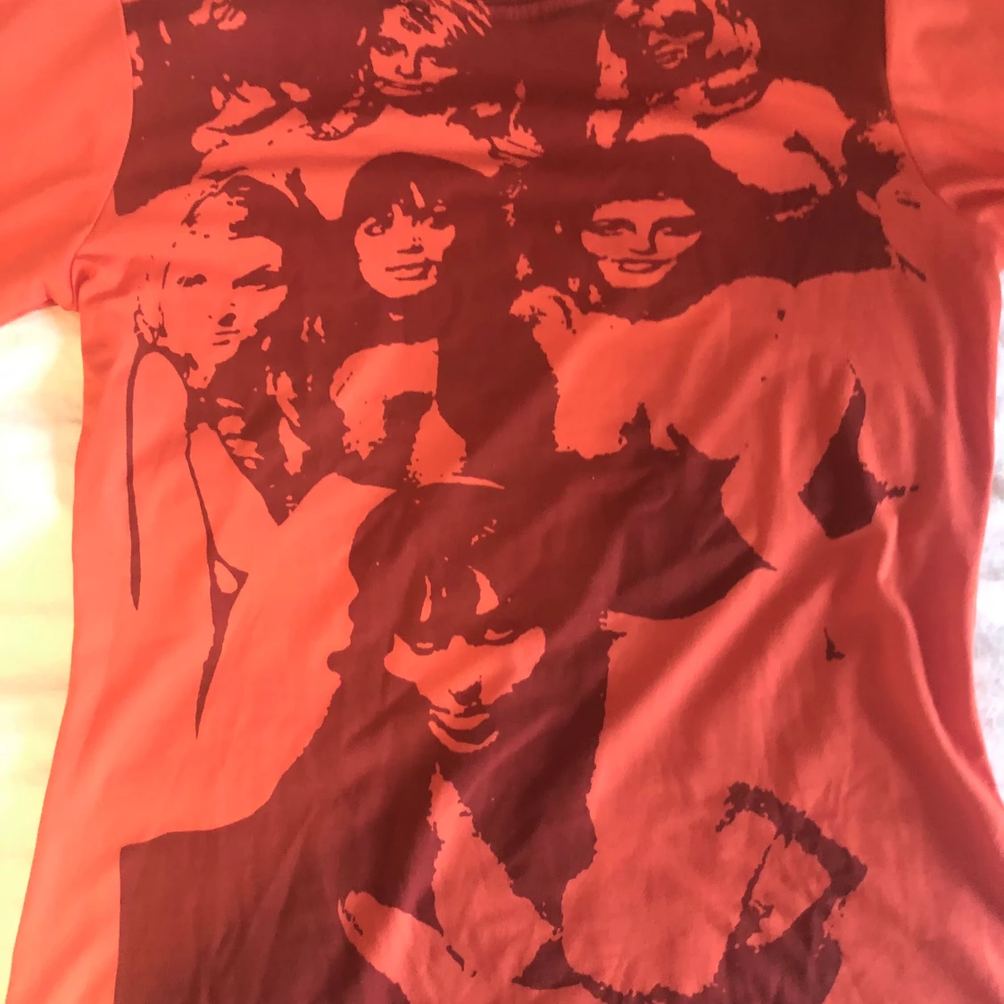 långärmad tröja med tryck  - 90