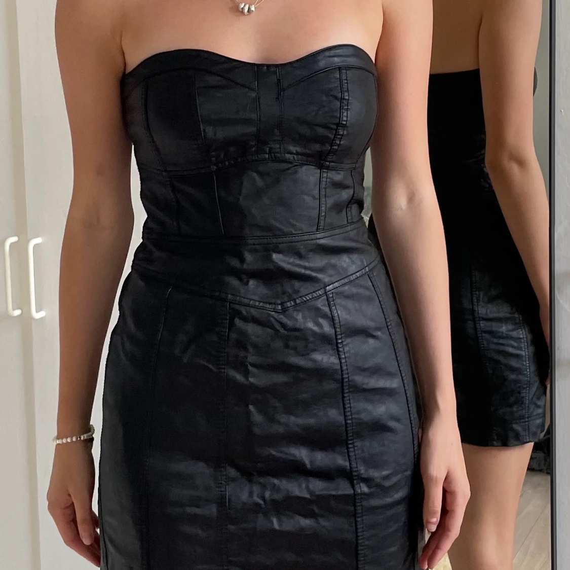 Skinklänning, storlek S/M - 91