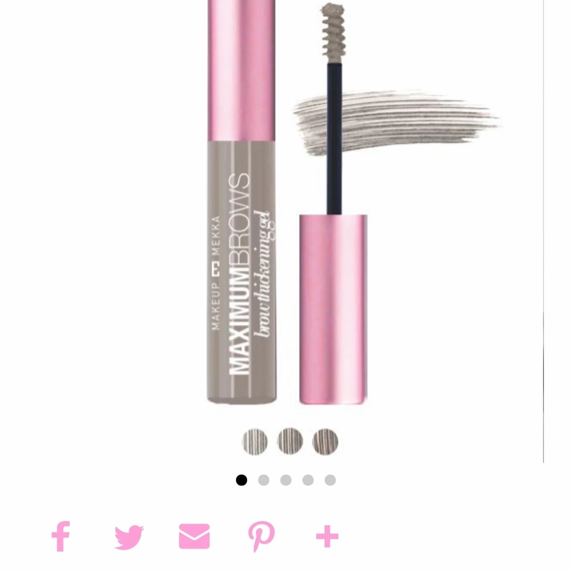 Brow thickening gel - helt ny