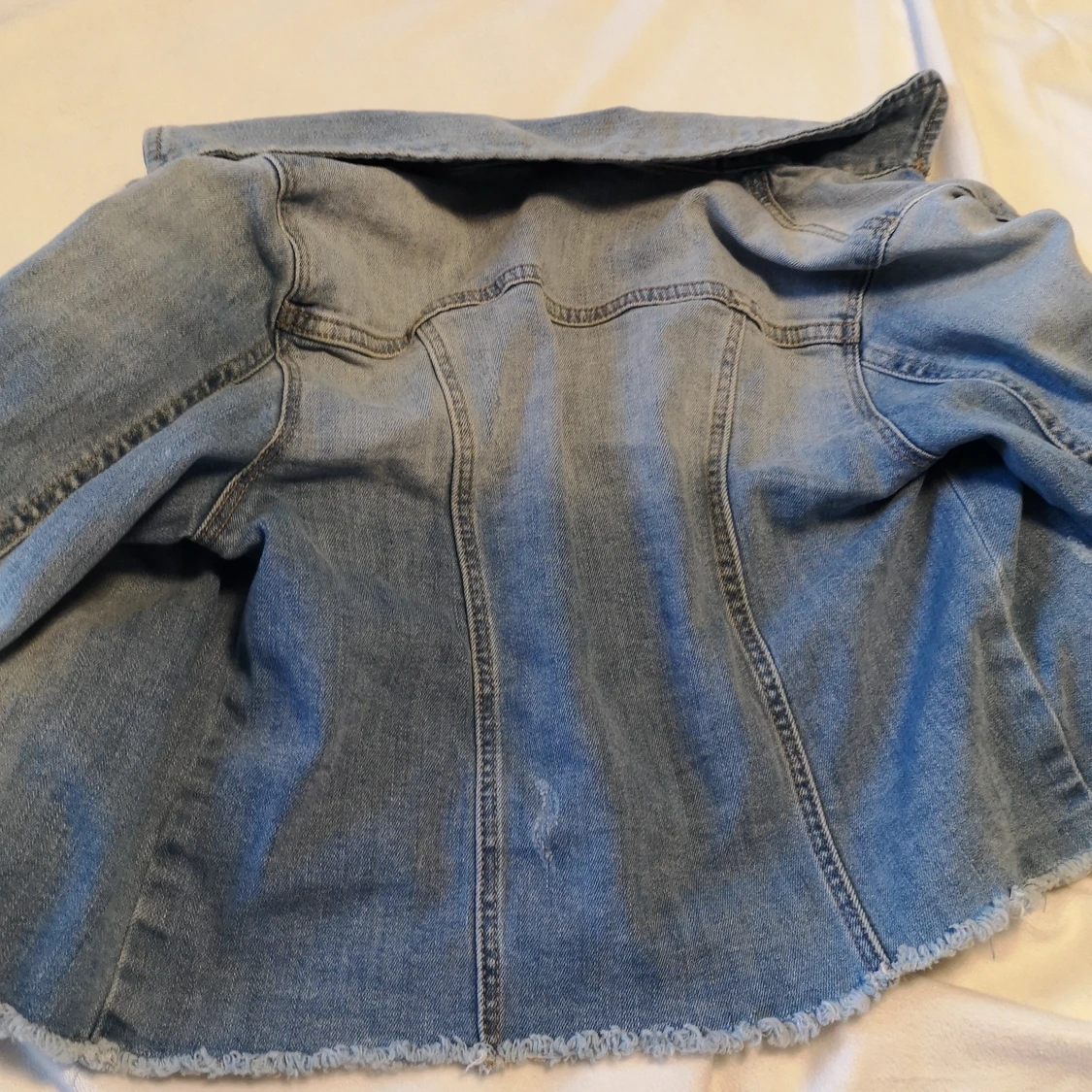 Croppad Jeans jacka  - 91