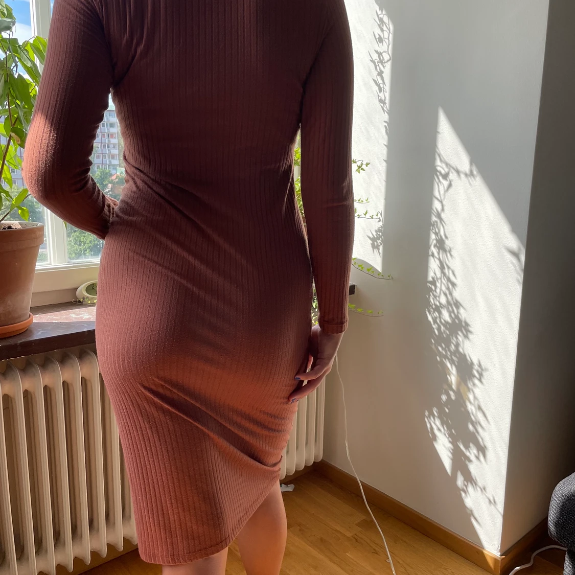 Brun klänning  - 90