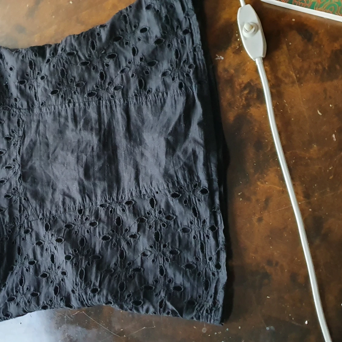 Linne topps med glitter  - 91