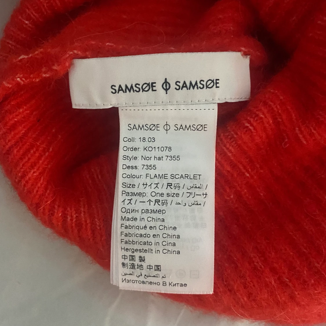 Mössa från Samsoe - 90