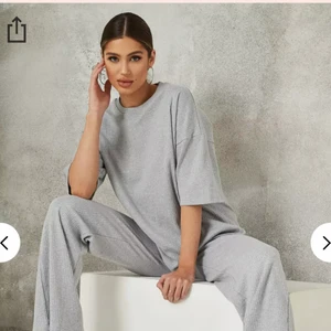 Mjukisset  - Grått, ribbat mjukissett i storlek 36💜 Endast använt ett fåtal gånger💜