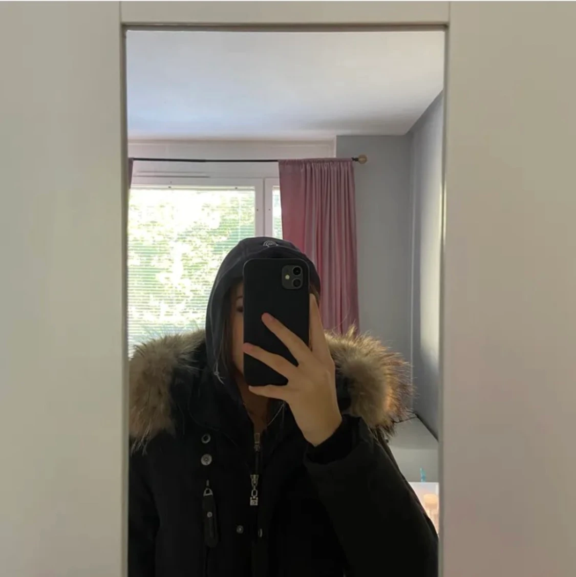 Vinterjacka från hollies med äkta päls - 90