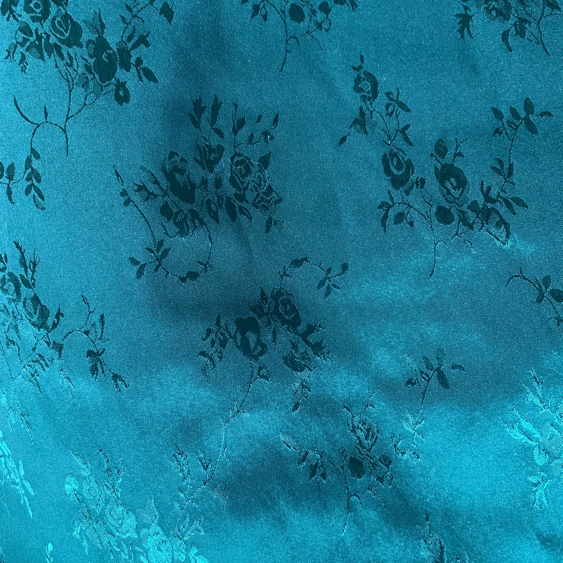 Grönt linne i sidenmaterial - 90