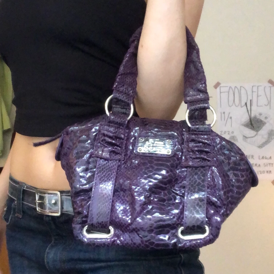 Jättefin handväska💜 - 90