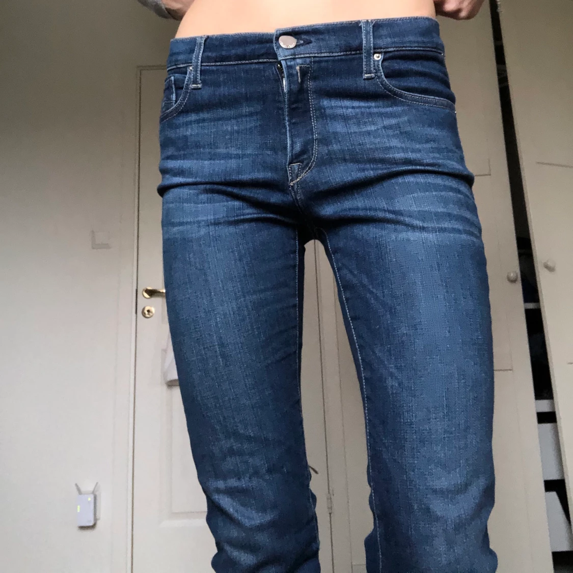 Lågmidjade jeans