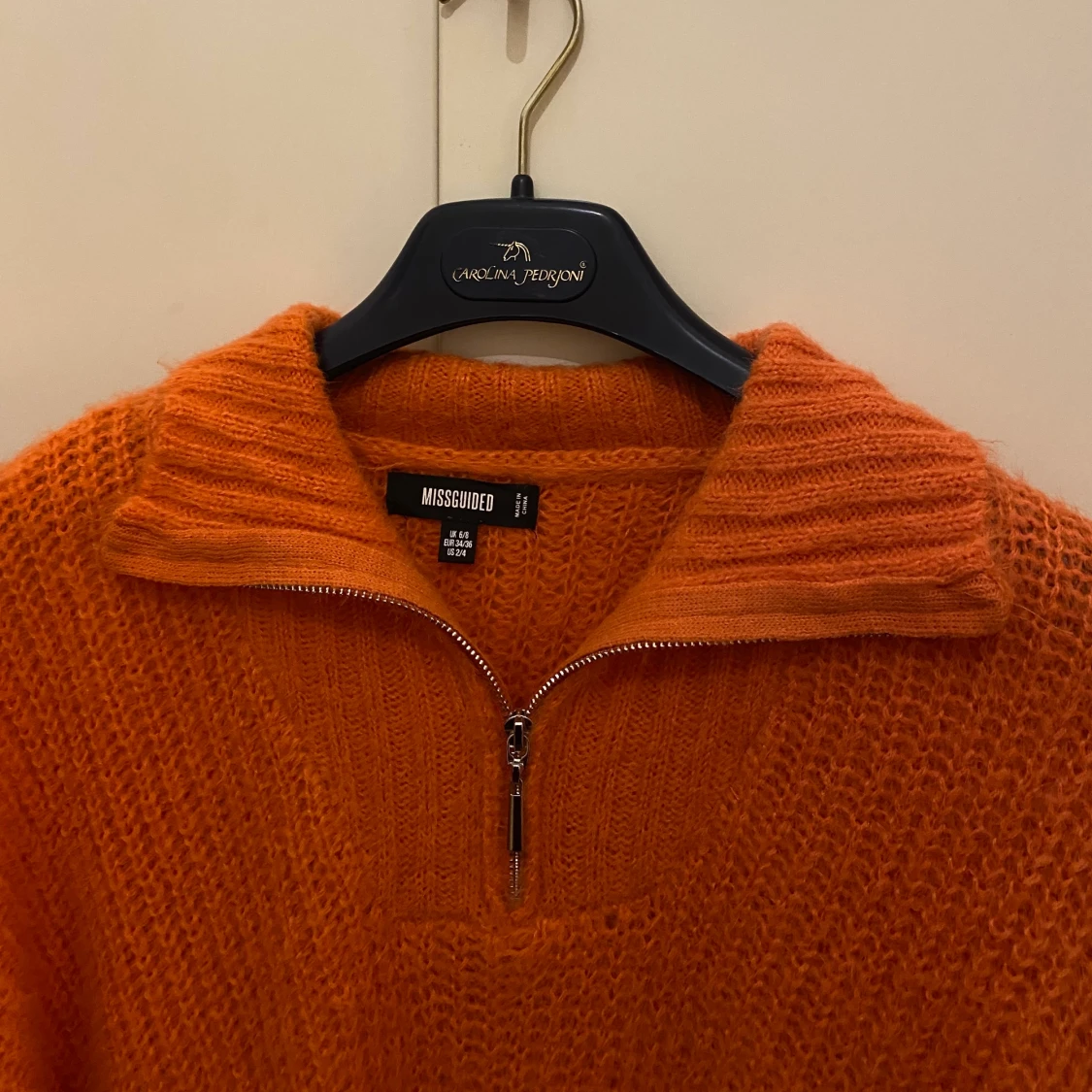 Oversized krage pull-over - 90