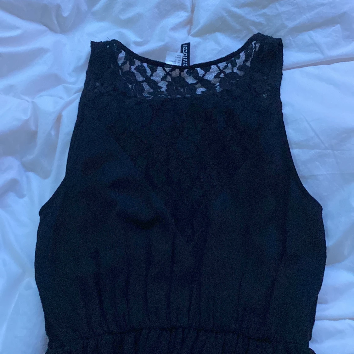 Super gullig svart sommarklänning 