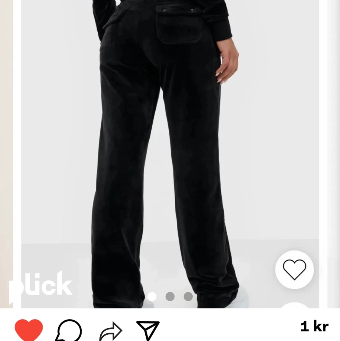 Söker ett par svarta juicy byxor