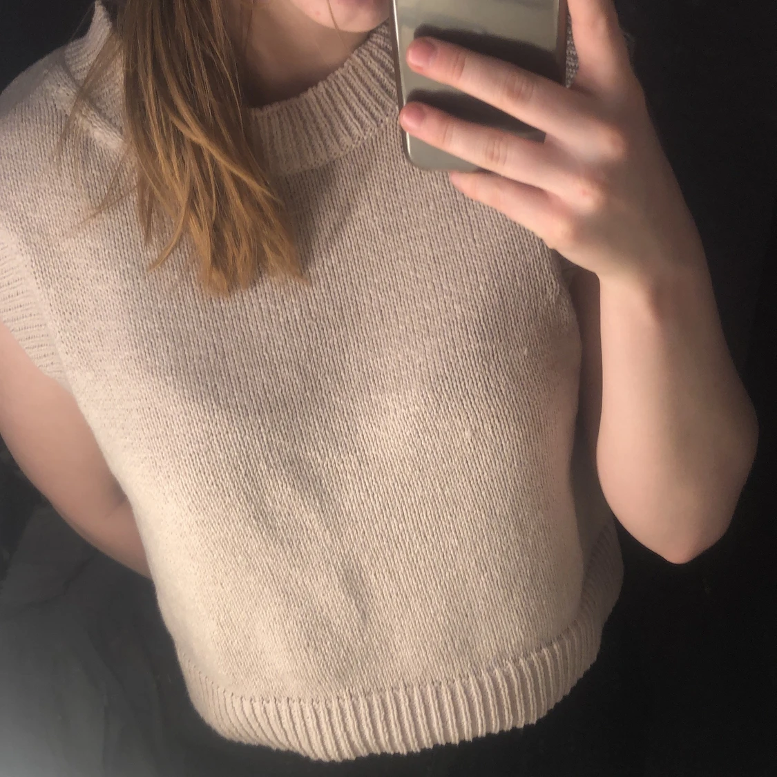 Beige väst från H&M  - 90