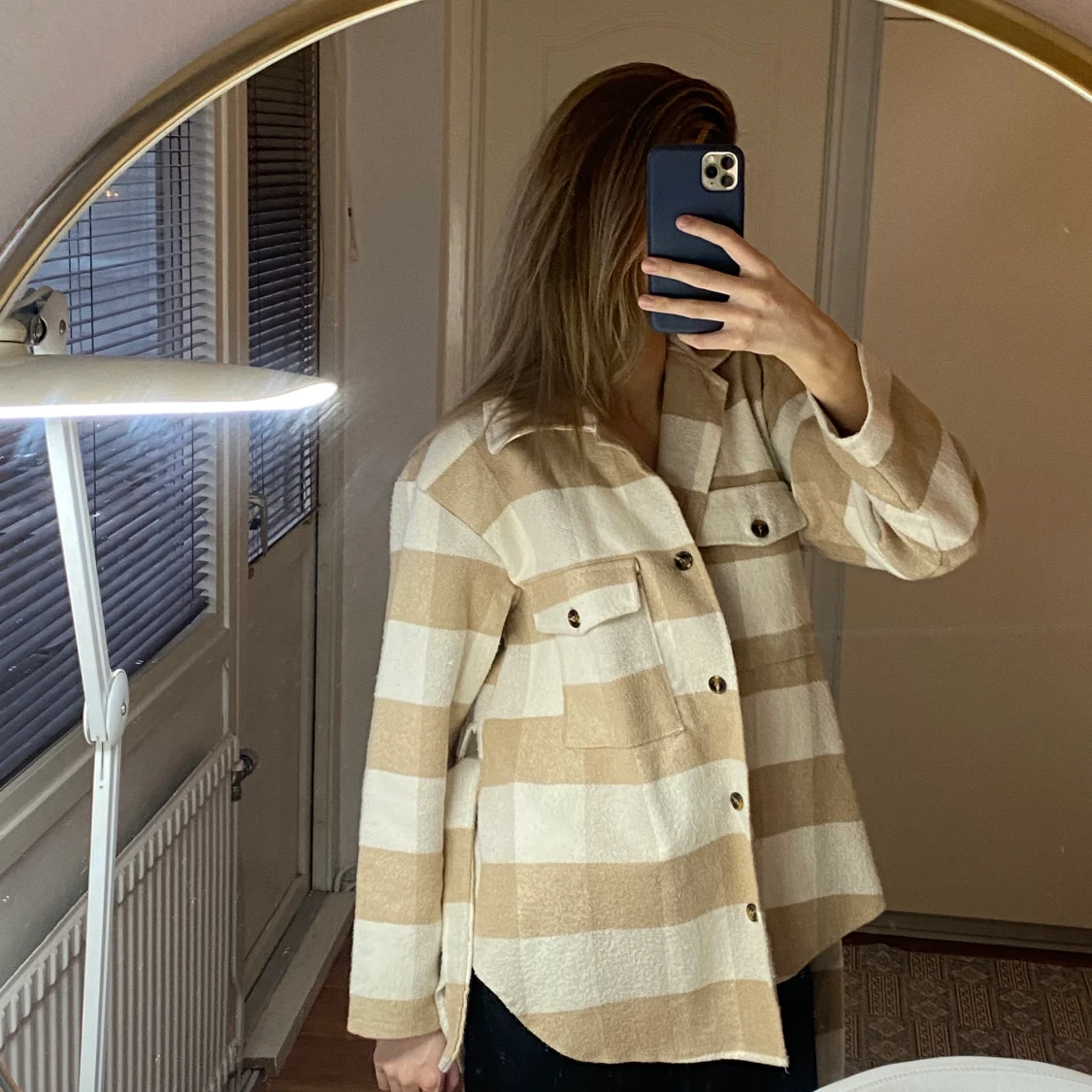 Rutig Beige Kappa - 90