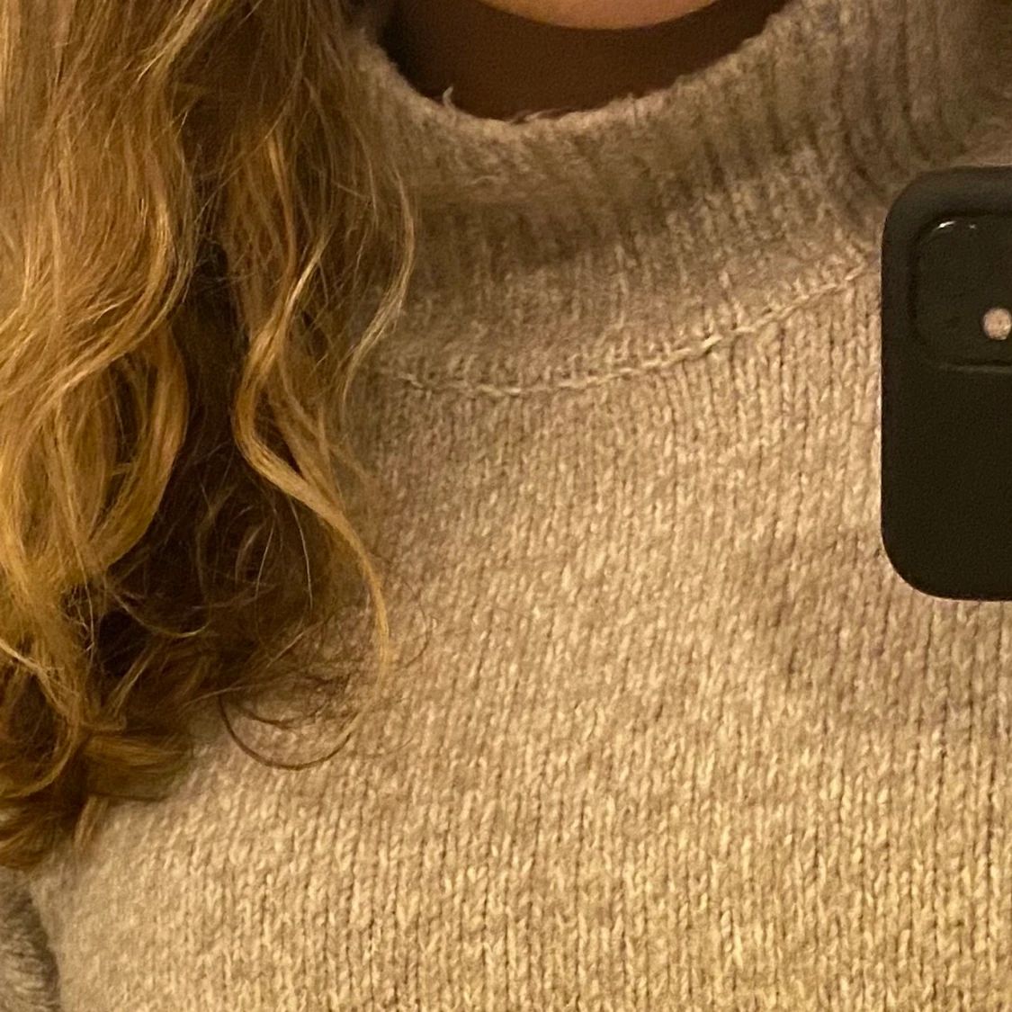 Mysig tröja med krage  - 90