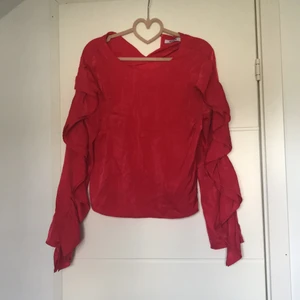 Volang blus  - Jätte fin blus med volanger på ärmarna.