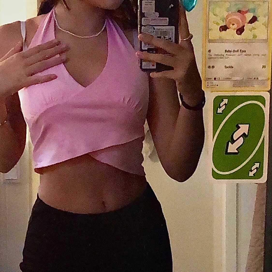 Halterneck topp  - 90