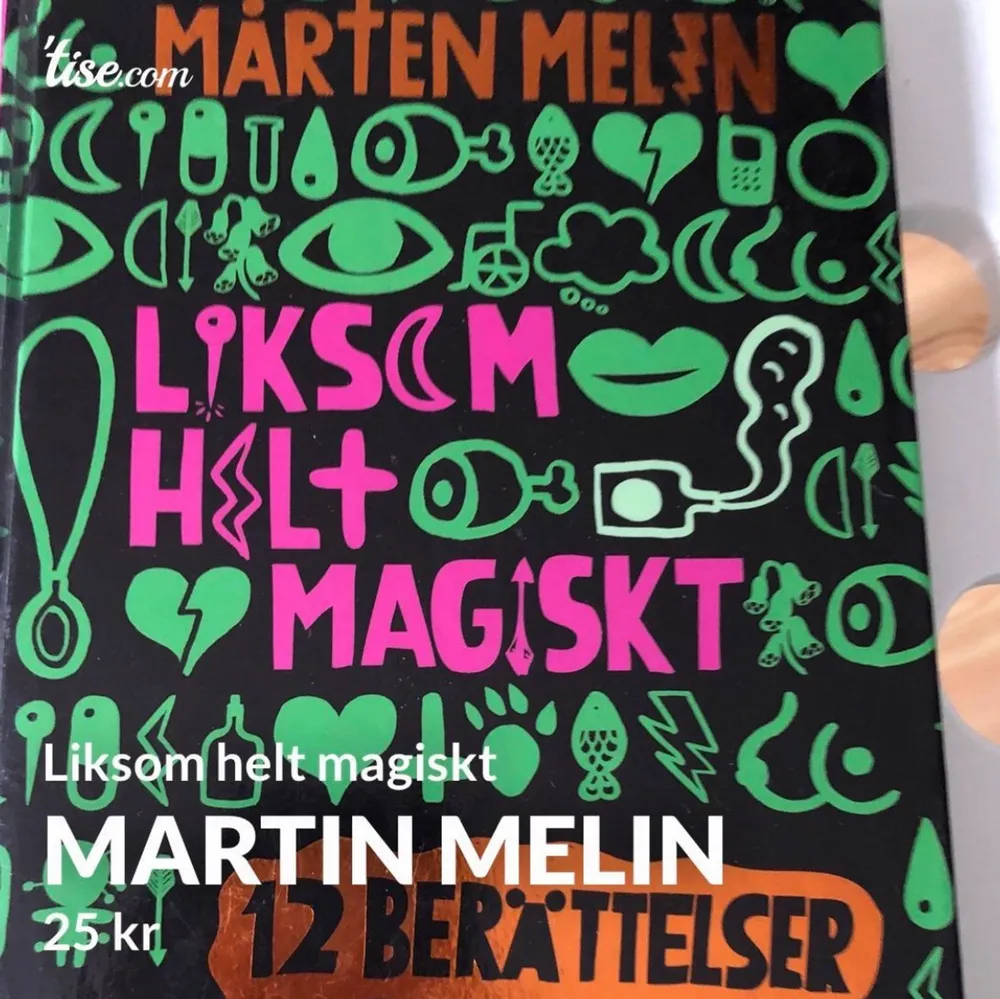 En spännande bok skriven av Martin Melin rekommenderar starkt . Övrigt.