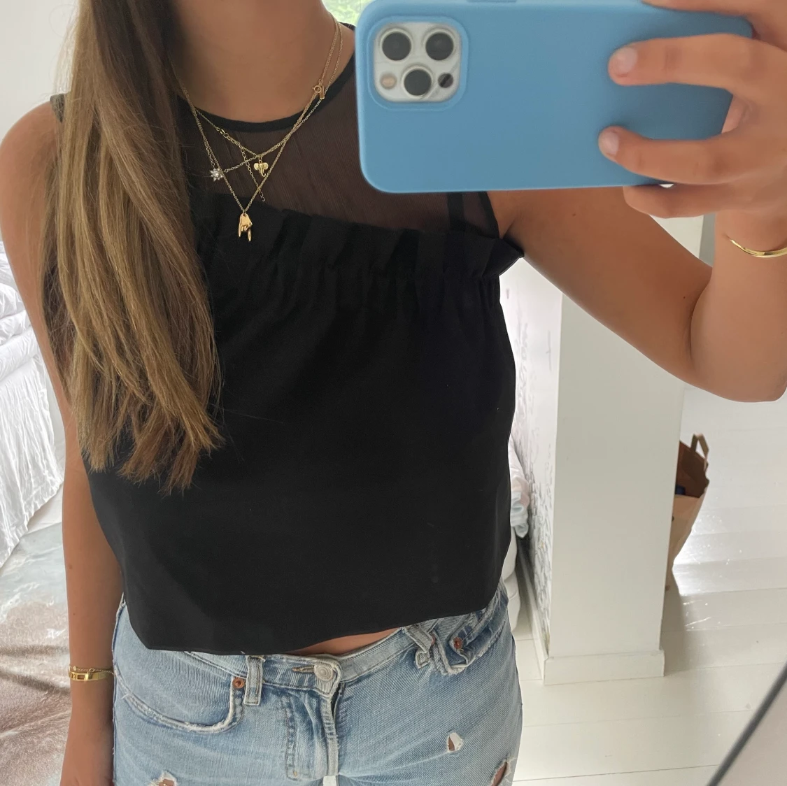 Svart topp - 90