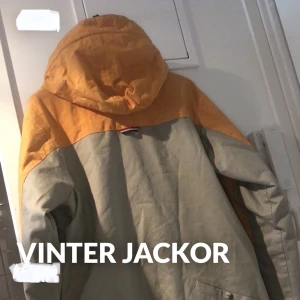fynda på fina vinter jackorna storlek M - fynda på fina vinter jackorna som är i bra skick.  Den helt beige jacka är dunk märken heter canadiens.