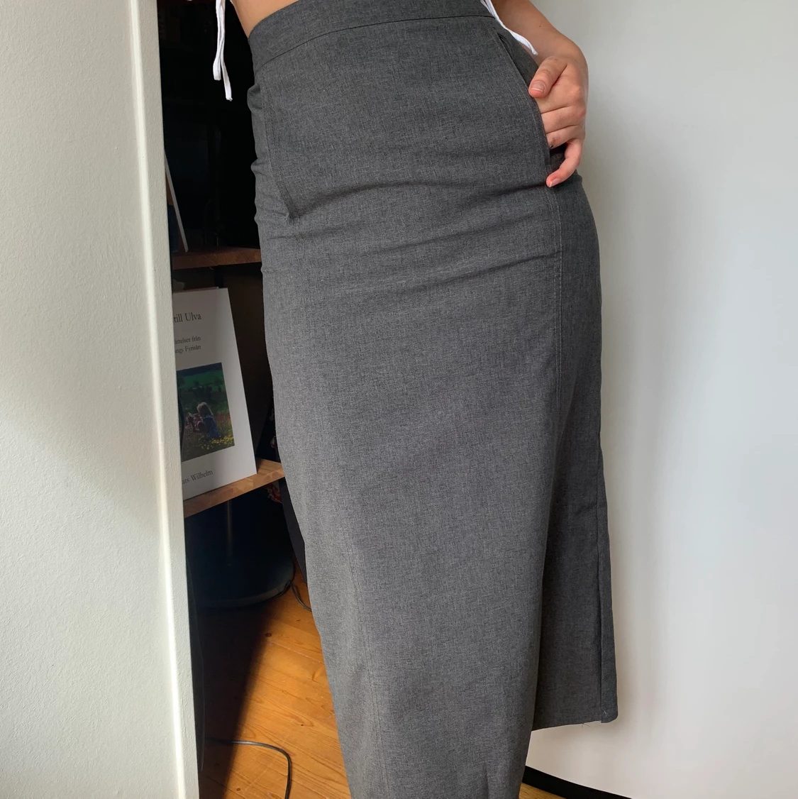 Grå kjol - 91