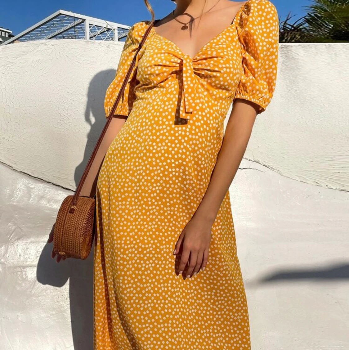 Blomming klänning strl S