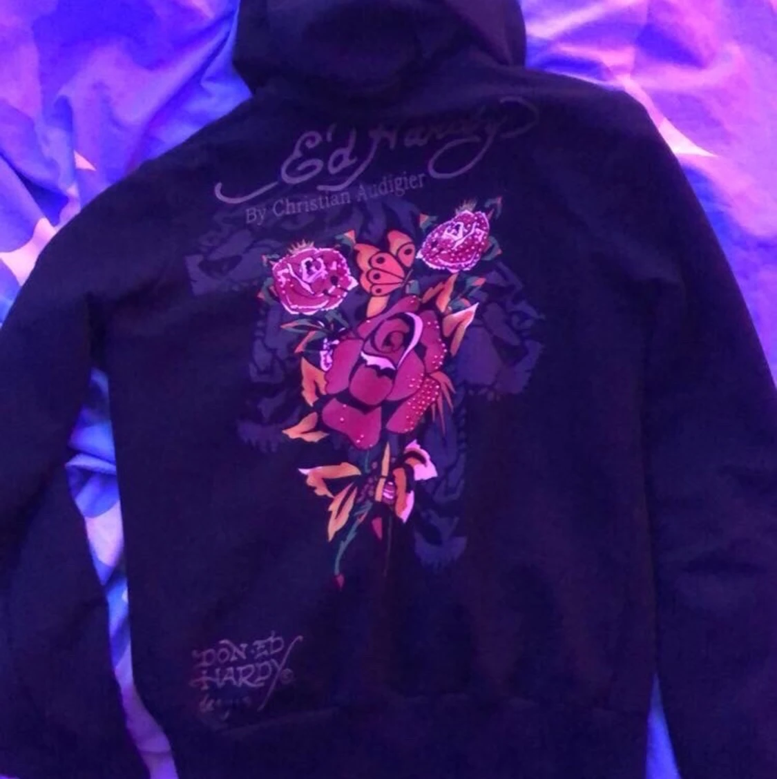ed hardy hoodie size M - 91