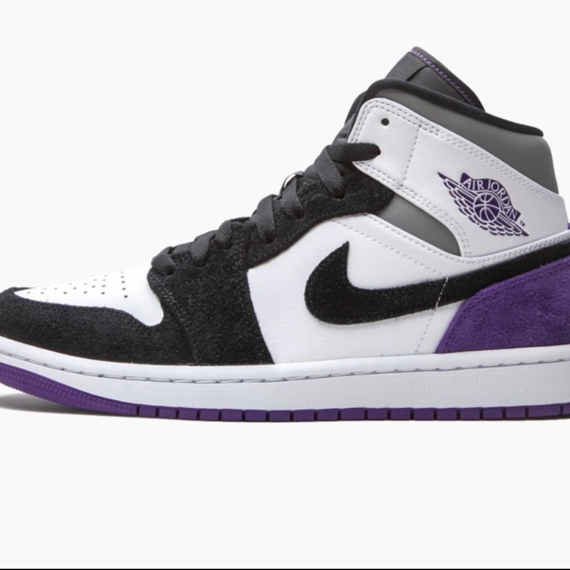 Jordan ‎1 ‏mid ‎SE ‎purple ‎