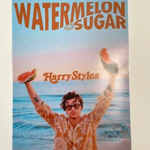 Poster  - Säljer min watermelon sugar poster. Storlek : 60x85 precis som ny. Säljer pga jag e trött på hur det ser ut. Köptes på redbubble. Bjuder på frakten 