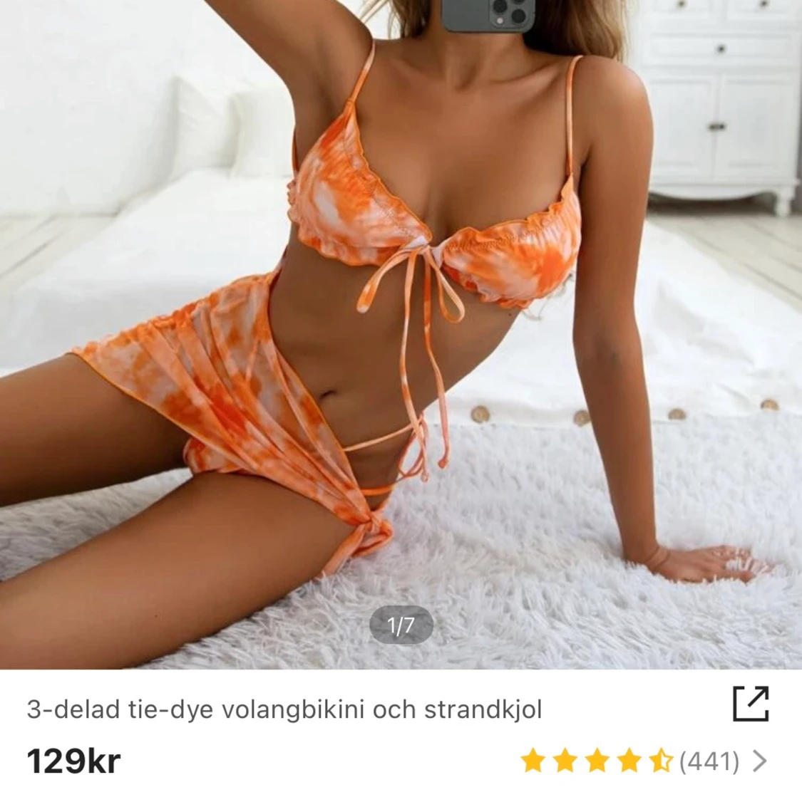 Bikini med kjol - 91