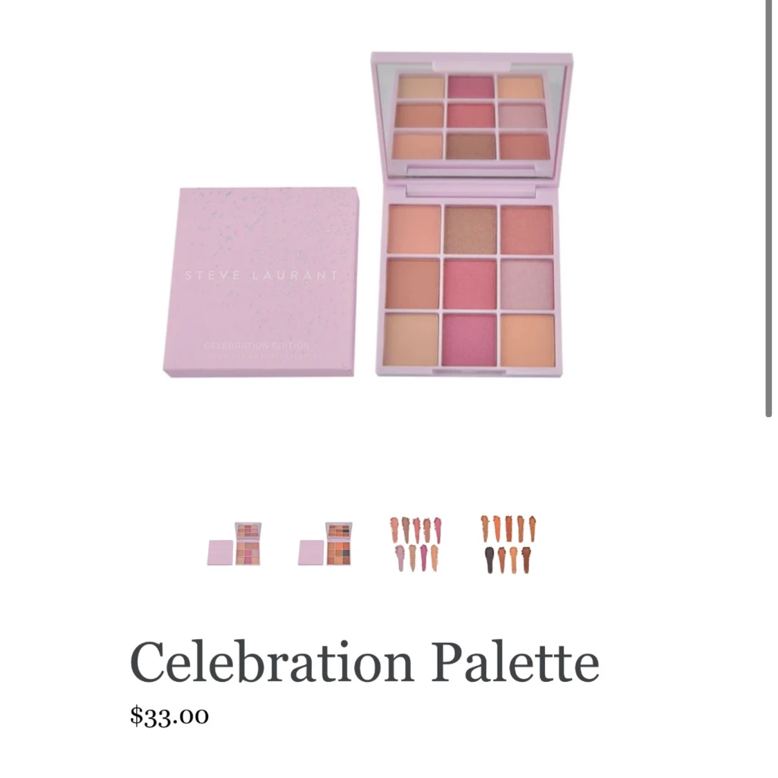 Steve laurant eye shadow palette