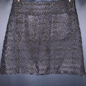 Mörkblå kjol - Glittertråd 