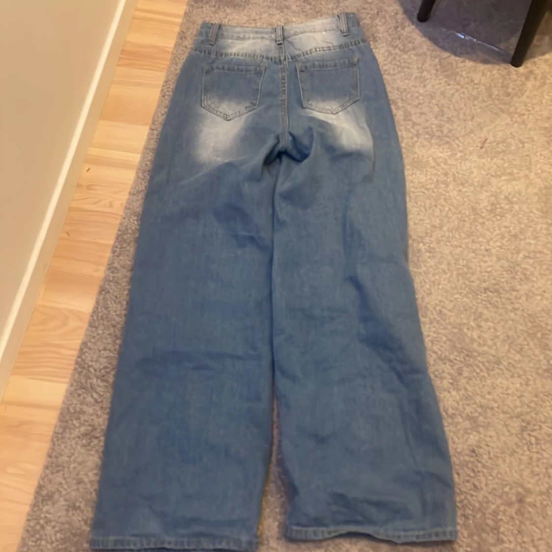 Shein wide jeans blå - 90