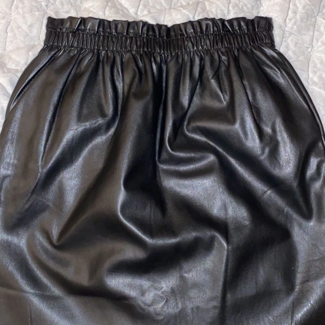 svart läder kjol 🖤