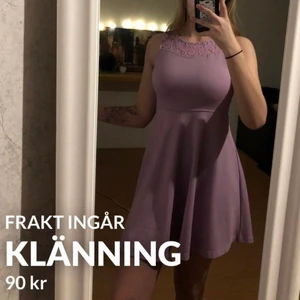 Klänning stl XS - Gammal men sparsamt använd klänning från Cubus. Stl XS men sitter bra på mig som oftast när S. 