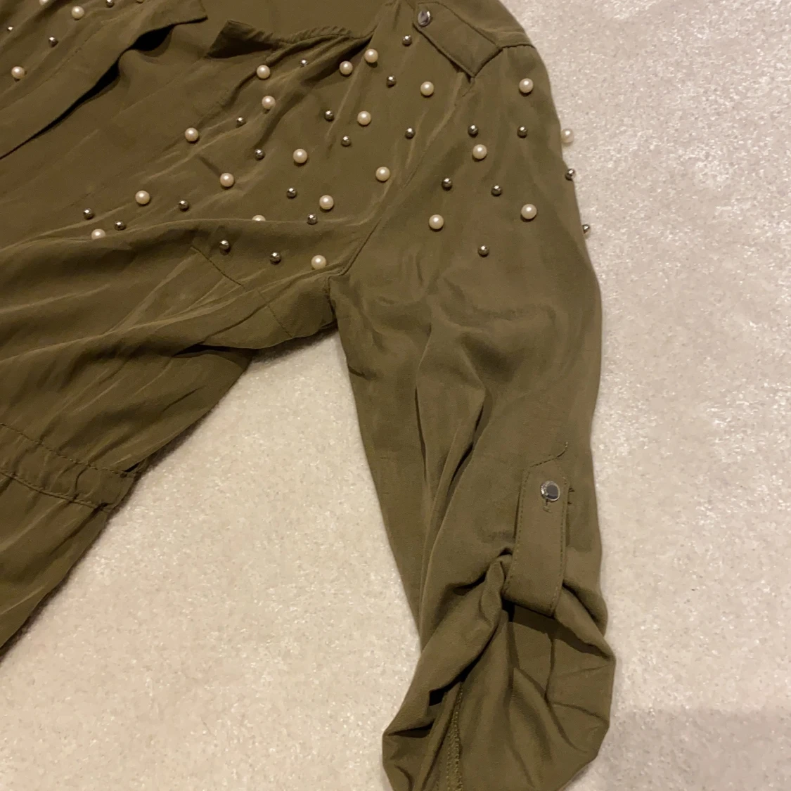 Militär grön ”jacka” - 90