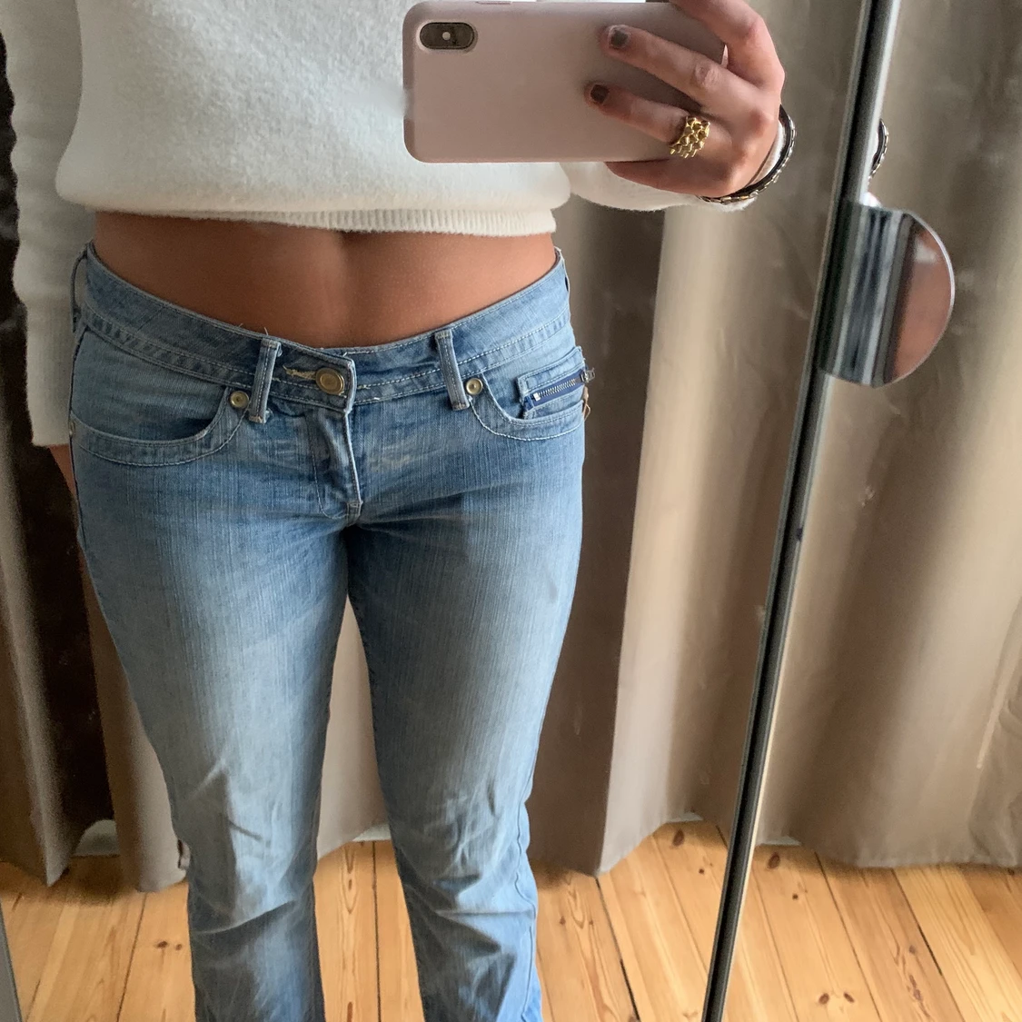 Lågmidjade jeans  - 90