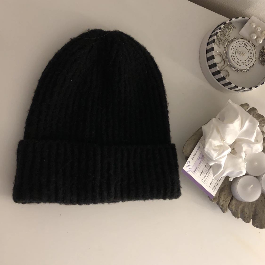 Svart mössa  - 90