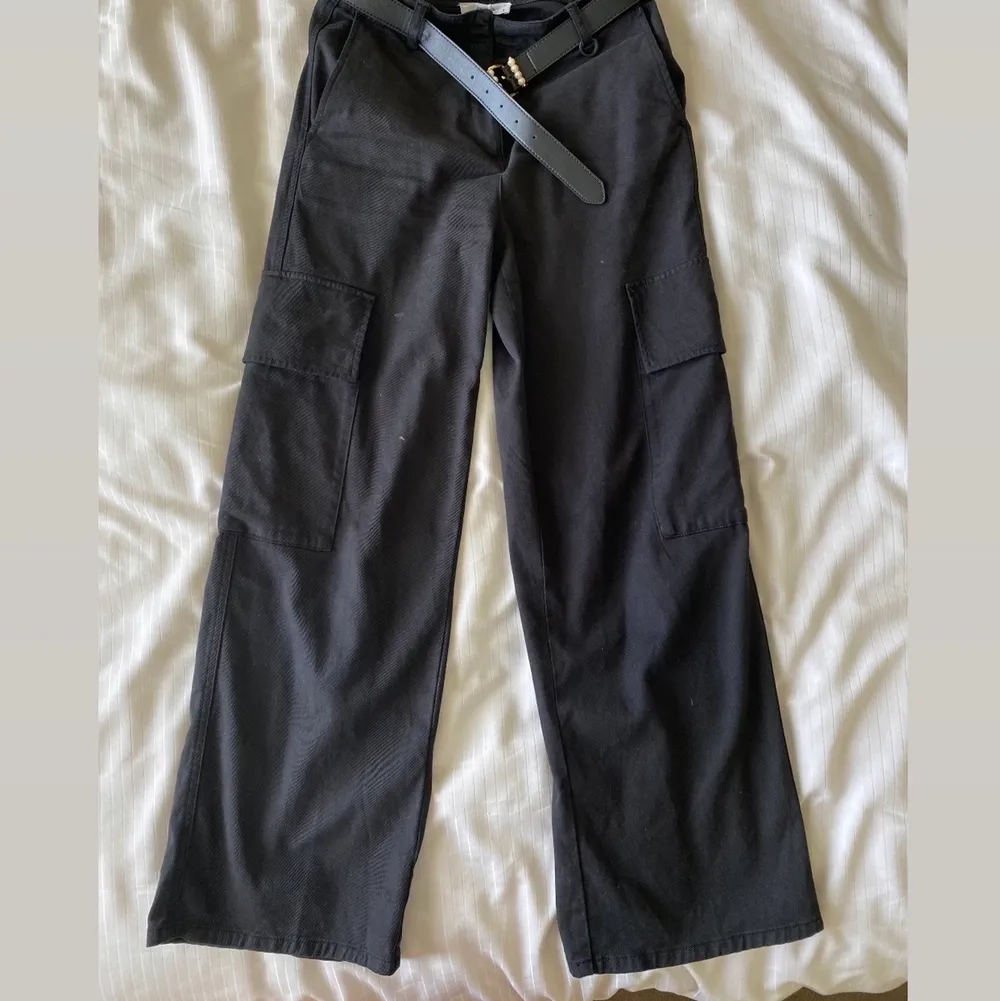 Designer Jac & Jack Black Trouser Pants ! Bought for 2185 sek, selling for just 950 sek. Jeans & Byxor.