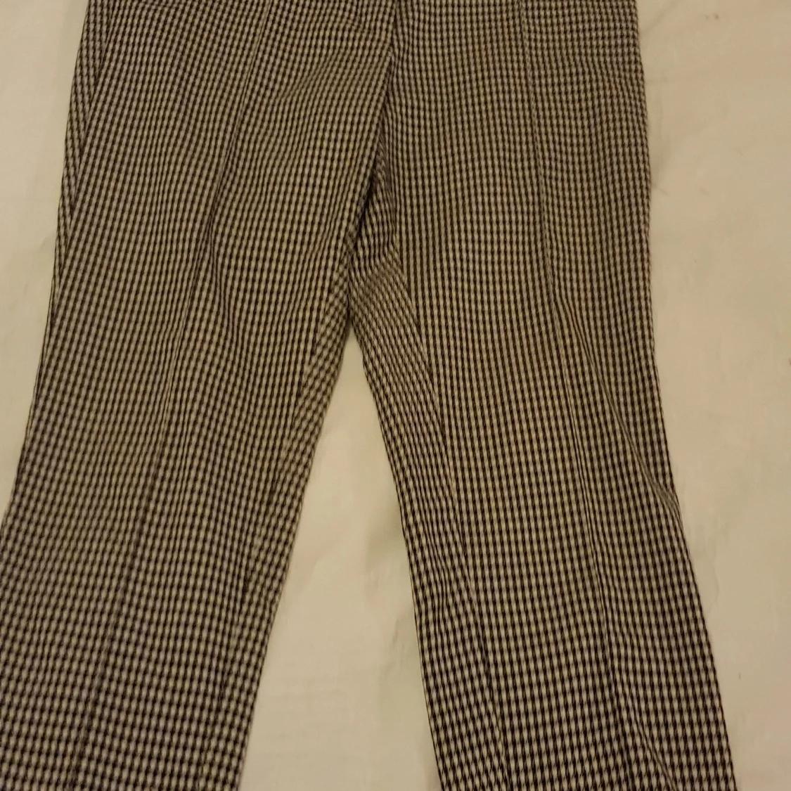 Rutiga Mango byxor stl 38.