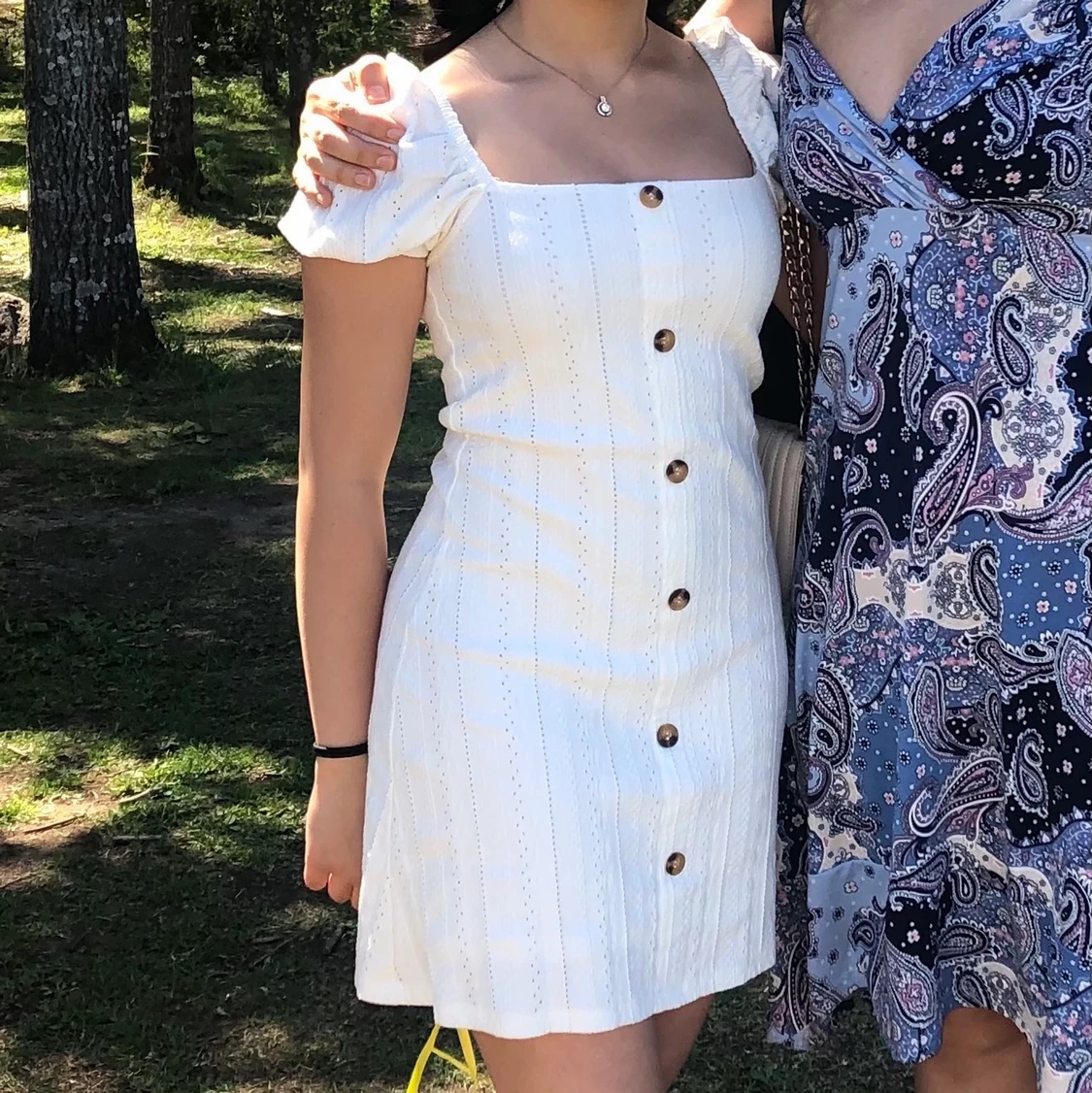 Vit klänning - 90