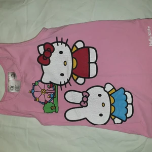Rosa barntunika - Rosa barntunika med hallo kitty