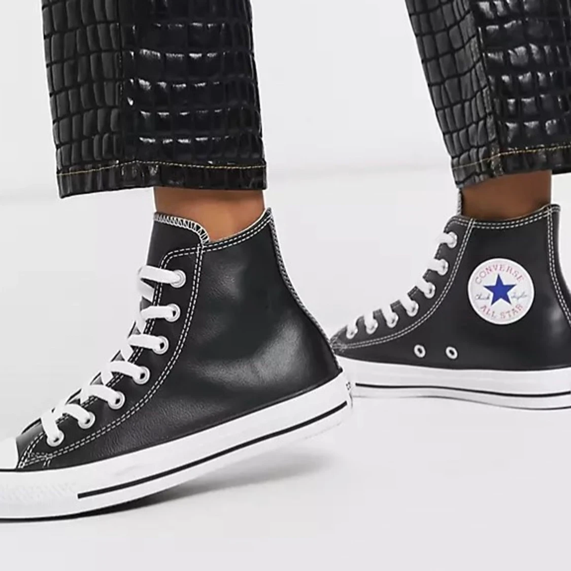 Svarta converse high tops - 90