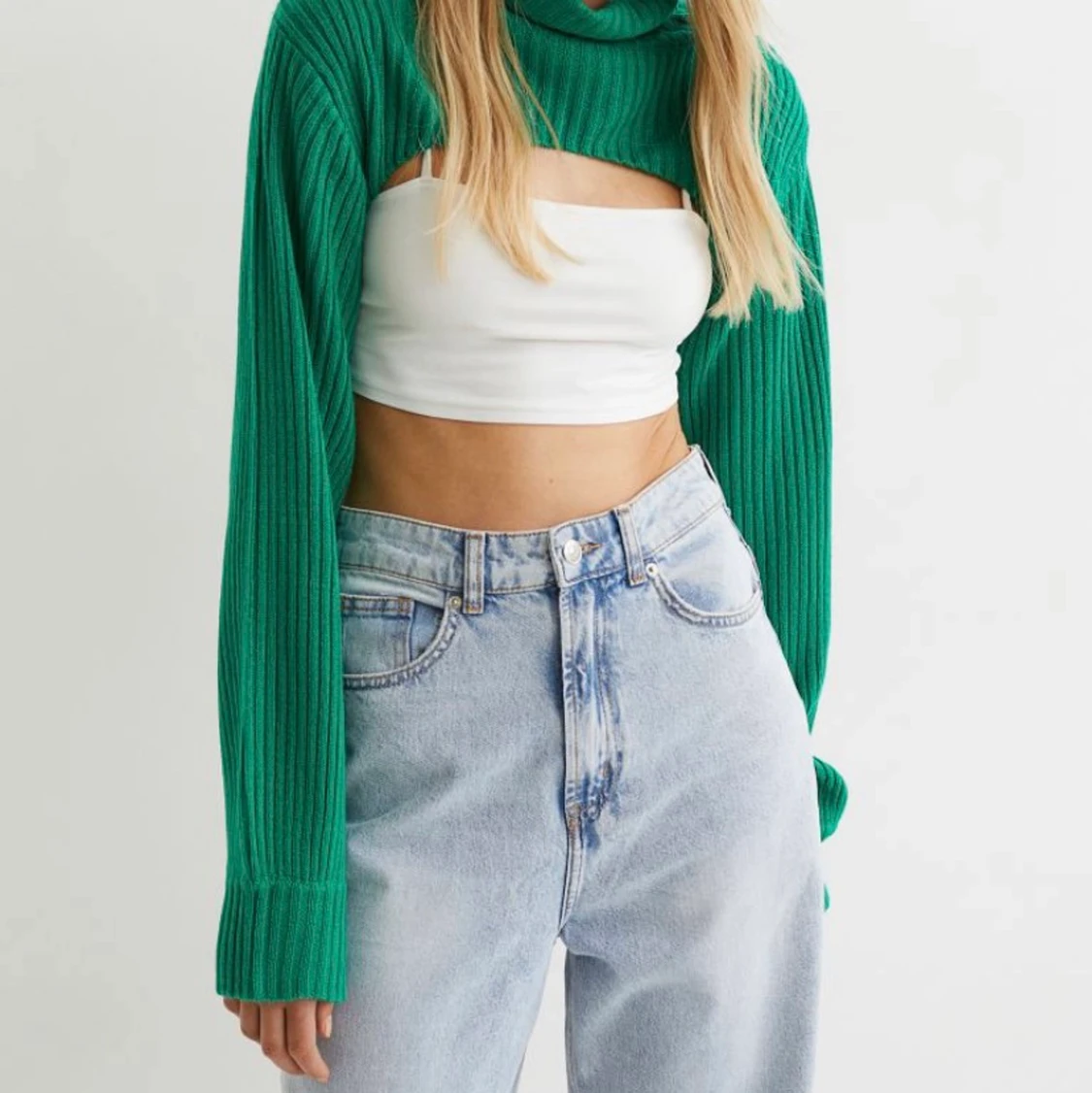 Grön slutsåld topp - 90