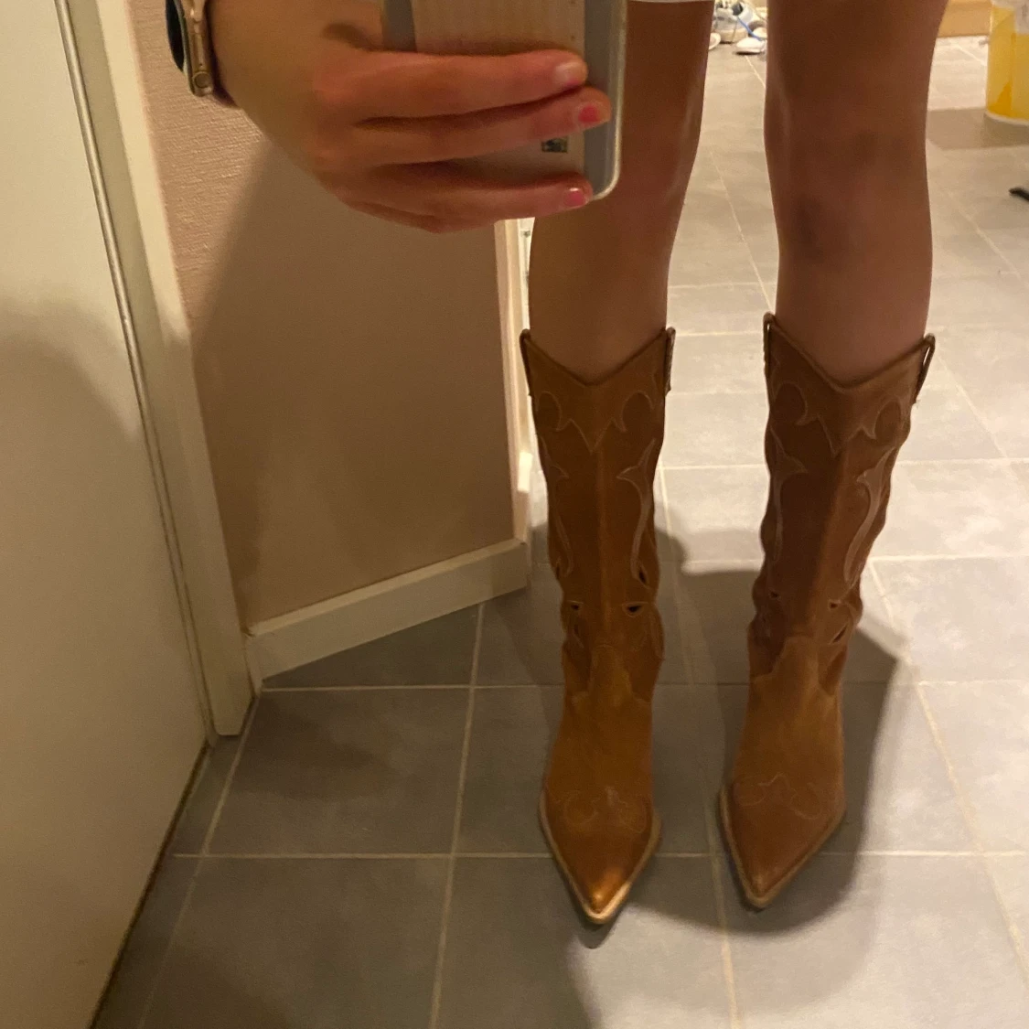 cowboyboots med detaljer⚡️⚡️