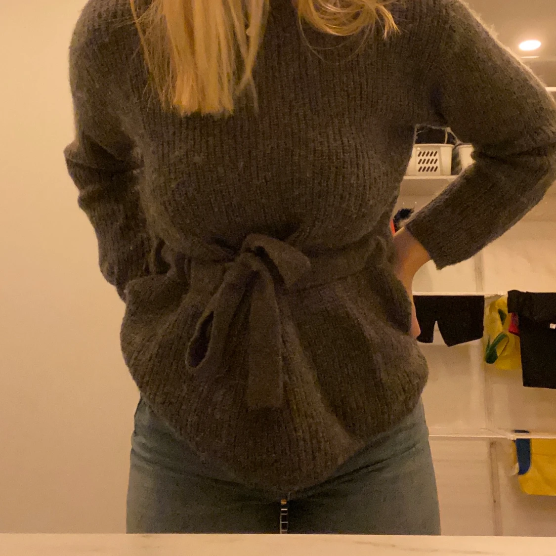 Mysig tjocktröja  - 90