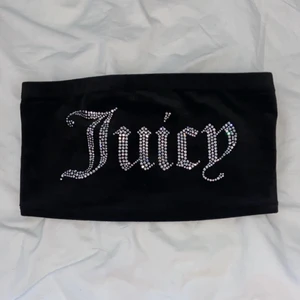 juicy couture bandeau top - topp skick, nästan aldrig använd!!