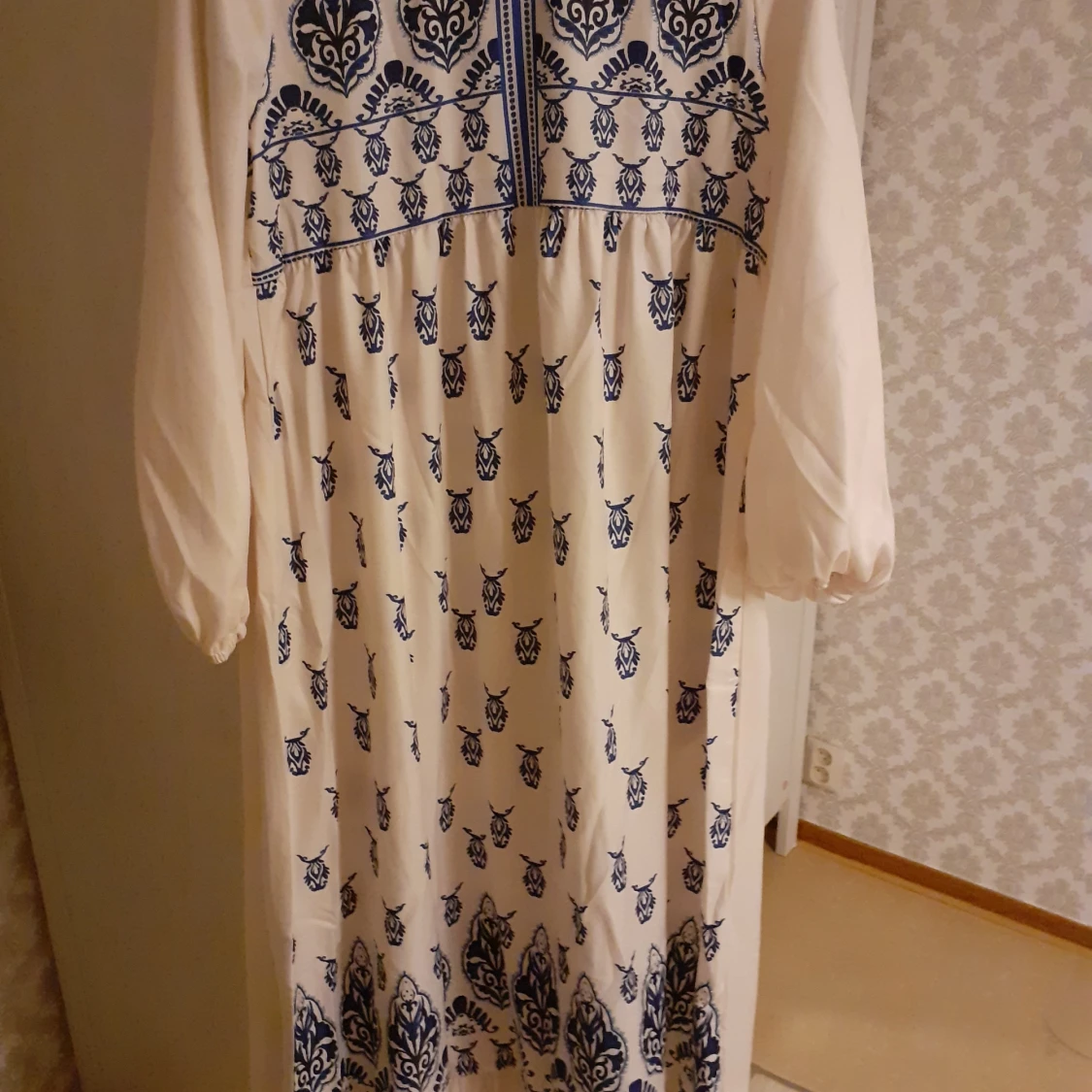 Vit fin klänning  - 91